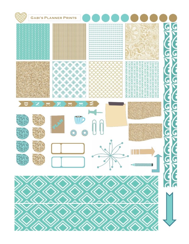 Horiz November Sparkle Sticker Set-page0001